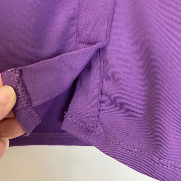 Danskin Athletic Skort Purple Size S Knit Tennis Pickleball Sporty Walking - Picture 4 of 7